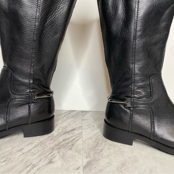 New! 27 Edit Naturalizer Kalani Black Leather Boot 5.5 - Picture 10 of 15